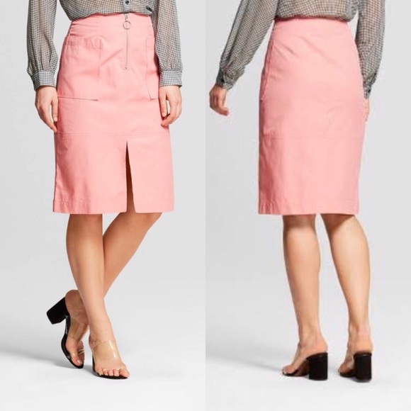 Who What Wear Dresses & Skirts - 🆕 Who What Wear Zipper-Front Pencil Skirt